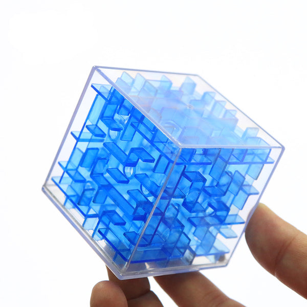 UainCube 3D Cube Puzzle Maze Toy Hand Game Case Box Fun Brain Game Challenge