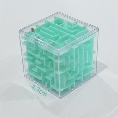 UainCube 3D Cube Puzzle Maze Toy Hand Game Case Box Fun Brain Game Challenge