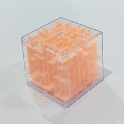 UainCube 3D Cube Puzzle Maze Toy Hand Game Case Box Fun Brain Game Challenge