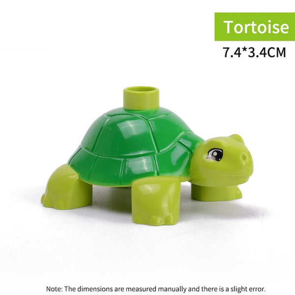 Animal Series Model Figures Big Building Blocks Animals Educational Toys
