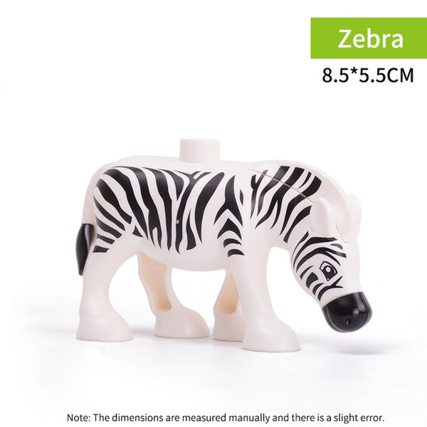 Animal Series Model Figures Big Building Blocks Animals Educational Toys