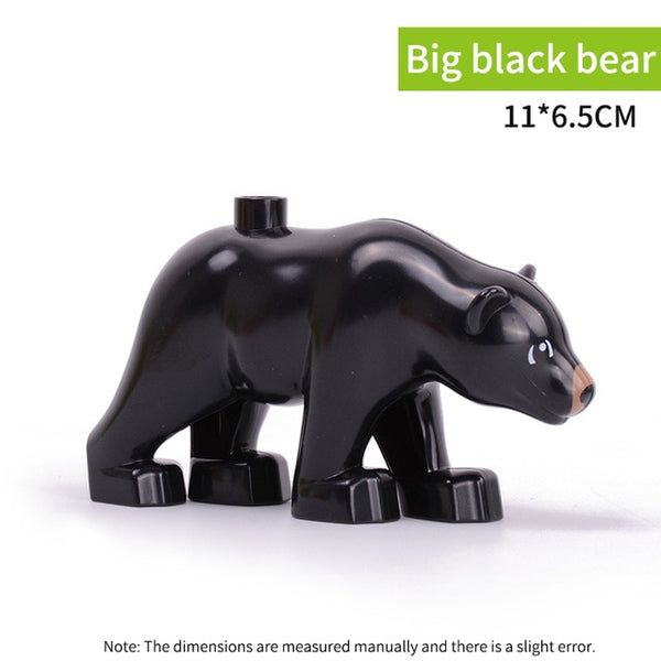 Animal Series Model Figures Big Building Blocks Animals Educational Toys