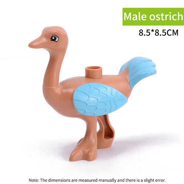 Animal Series Model Figures Big Building Blocks Animals Educational Toys